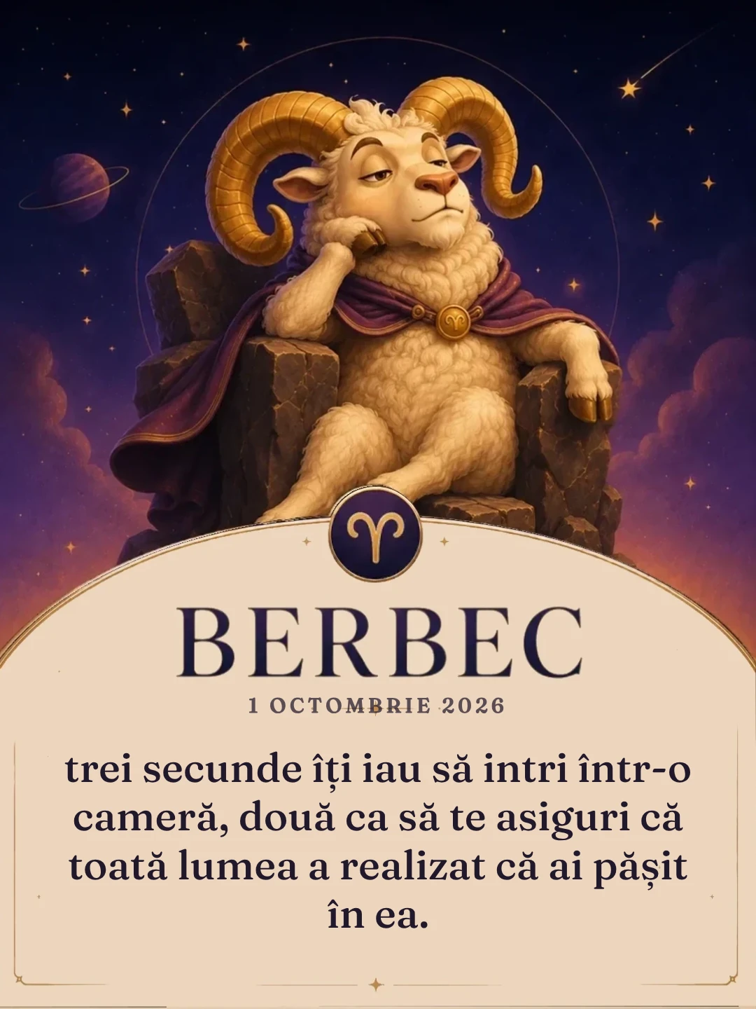 Cardul zilei — Berbec