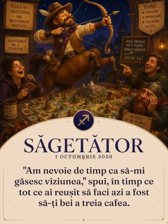 Săgetător, cardul zilei